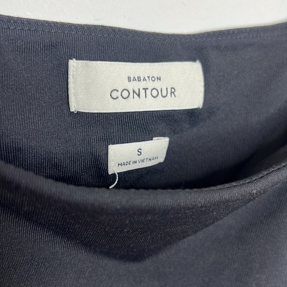 BABATON Aritzia Contour Square Neck Cropped Short Sleeve Top - Picture 8 of 9